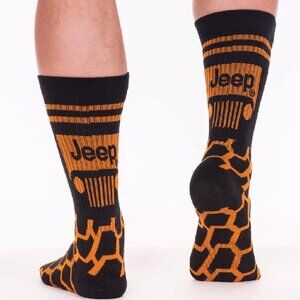 Jeep Tread Crew Athletic Socks - NEW Fast Ship